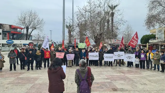 Edremit Demokrasi Platformu’ndan Başpınar işçilerine destek: İşçilerin mücadelesi bizim de mücadelemizdir