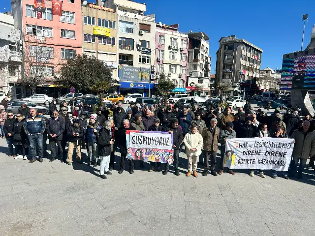 Burhaniye Demokrasi Güçleri: Baskılara boyun eğmedik, eğemeyeceğiz!