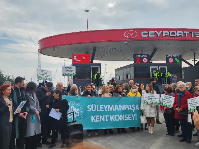 Tekirdağ’da çevre ve halk sağlığı mücadelesi: Halk, Ceyport Limanı’na karşı ayakta!
