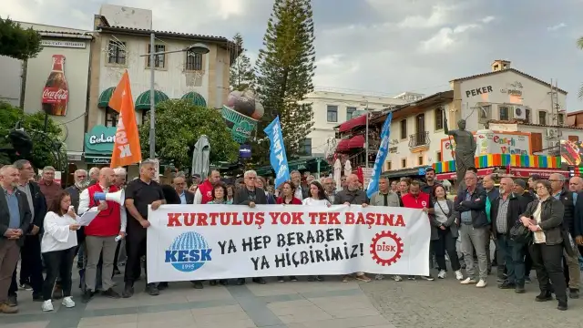 KESK ve DİSK'ten ortak tepki: Emeğe kölelik dayatan bu düzeni kabul etmiyoruz