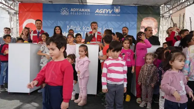 Adıyaman Belediyesi ikinci kreş ve gündüz bakımevinin temelini attı