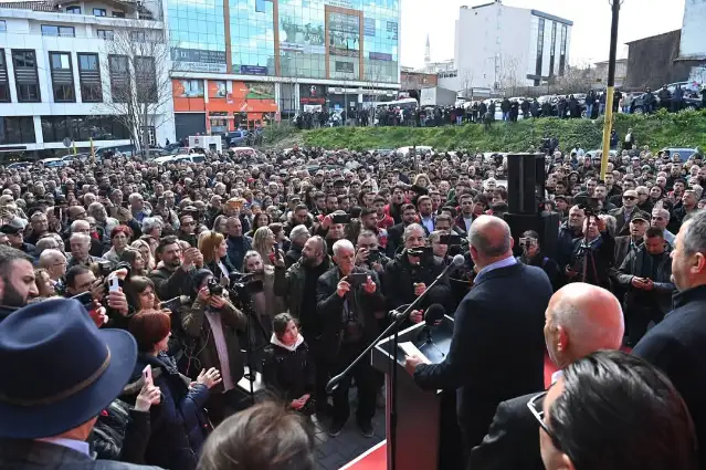 Tekirdağ’da İmamoğlu’na destek: Hedef alınan milletin kendisi