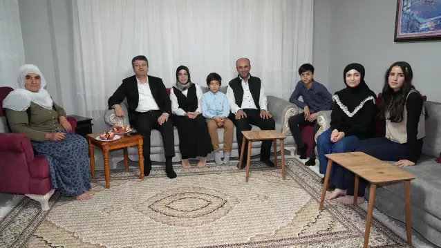 Başkan Abdurrahman Tutdere, Arslan ailesinin iftar sofrasına misafir oldu