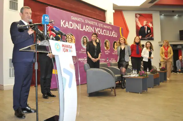 CHP Genel Başkanı Özel Manisa’dan Uluslararası gündemini değerlendirdi