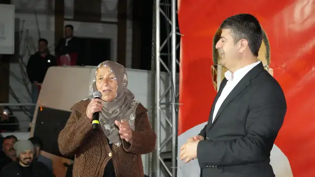 Adıyaman’da İmamoğlu’na destek mitingi