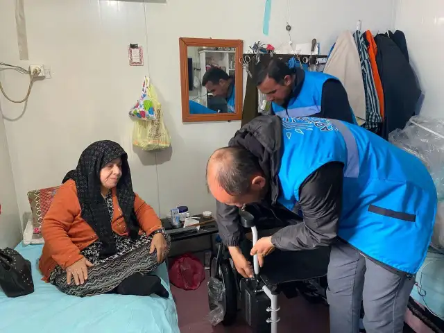 Başkan Tutdere, vatandaşın akülü araç talebini yerine getirdi
