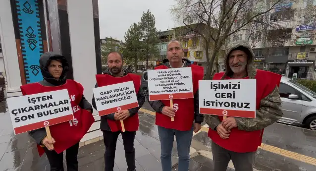 Direnişteki işçilerden boykota destek