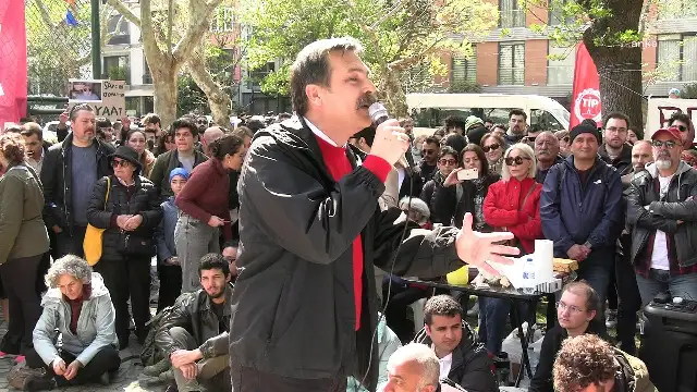 Kadıköylüler TİP'in çağrısıyla Yoğurtçu Parkında "Ses Ver"di