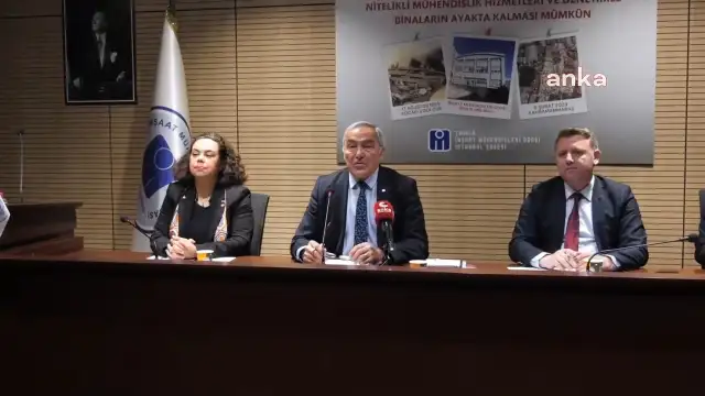 İMO: İstanbul’un gündemi, Kanal İstanbul ve Yenişehir gibi rant projeleri değil kapıda bekleyen afetlerdir