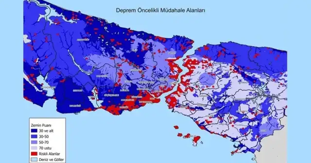 İstanbullular oturdukları mahallenin bile deprem risk analizine ulaşabilecekler