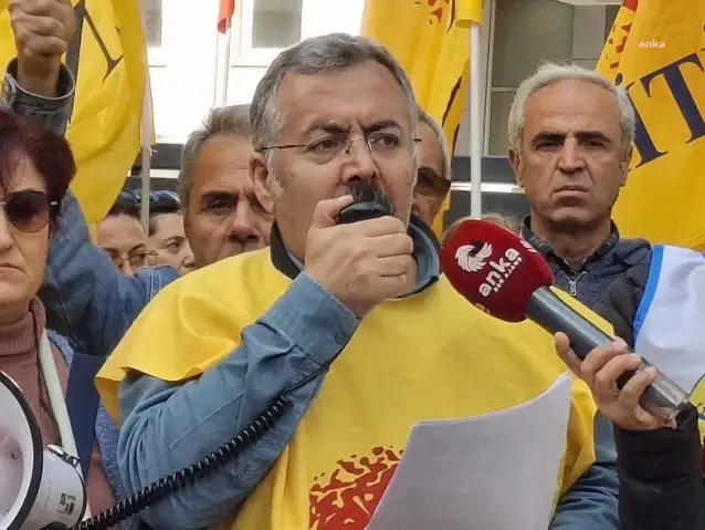 Eğitim Sen İzmir 5 No’lu Şube Başkanı Savaş Candemir gözaltına alındı