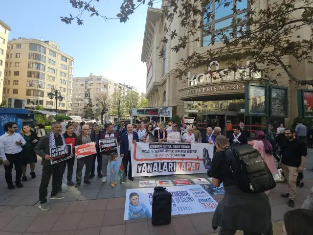 Eskişehir Filistin ile Dayanışma Platformu'ndan Gazze'ye Destek ve İşbirlikçilere Tepki