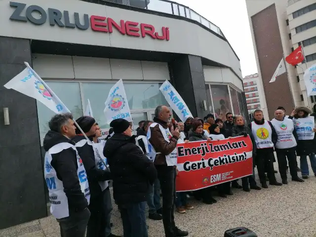 ESM'den Eskişehir'de elektrik zamlarına karşı eylem: Soyguna son verilsin, şirketler kamulaştırılsın