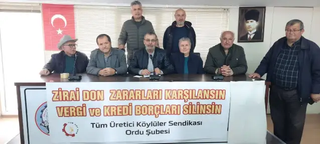 Tüm Köy Sen: Zirai don vurdu, üretici köylü yardım bekliyor!