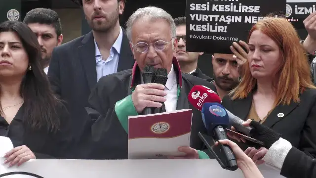 İzmir Baro Başkanı Sefa Yılmaz: Tek adam rejimi baroları, hukukçuları hedef alıyor