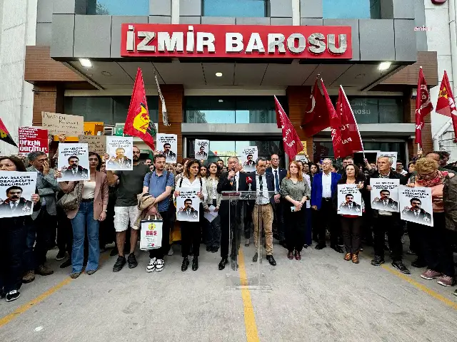 Selçuk Kozağaçlı'nın tekrar tutuklanması İzmir'de protesto edildi