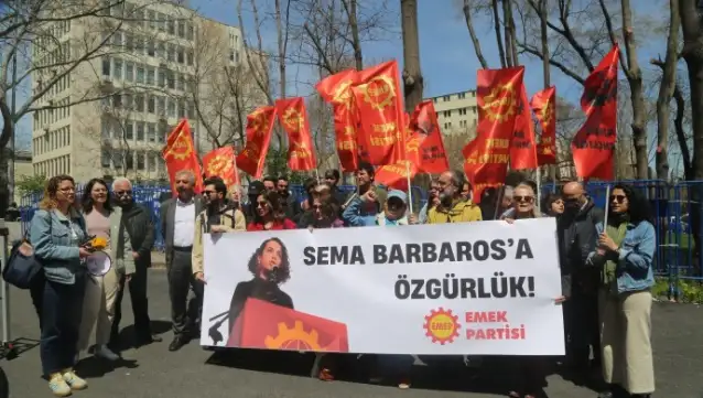 EMEP'ten Adalet Bakanlığı önünde eylem