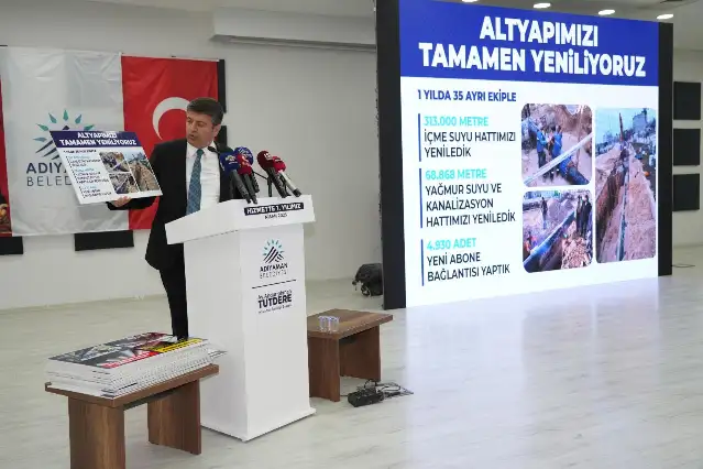 Adıyaman Belediyesi 1. Yıl Değerlendirme Toplantısı yapıldı