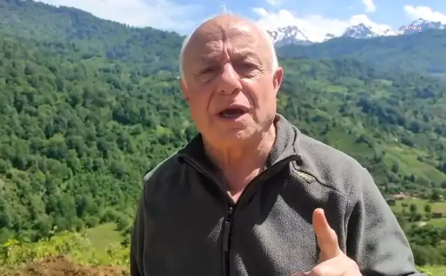 Artvinli Emekli Öğretmen Ersel Erdoğan: Mahkeme süreci devam ederken, Orman Bölge Müdürlüğü çay bahçesini tahrip etti