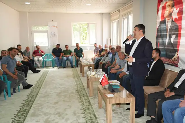 Başkan Tutdere mahalle toplantılarına başladı: Adıyaman Belediyesi evinizdir, yurdunuzdur