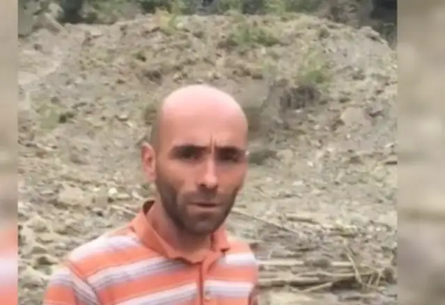 Sinop Çakırköyü Dede Mahallesi sakini: 4 ay önce meydana gelen heyelan nedeniyle yolumuz hala kapalı