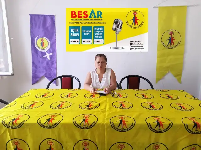 BES Antalya Şube: Haziran ayı açlık sınırı 35 bin 254 TL!