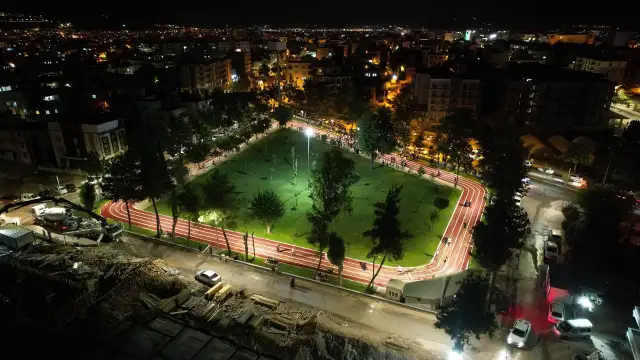 75. Yıl Koşu Parkı yenilenen yüzüyle Adıyamanlılardan tam not aldı