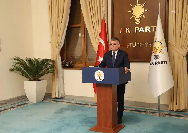 AKP Grup Başkanı Abdullah Güler'den emekli zammı ve zeytinliklerin taşınması hakkında açıklamalar