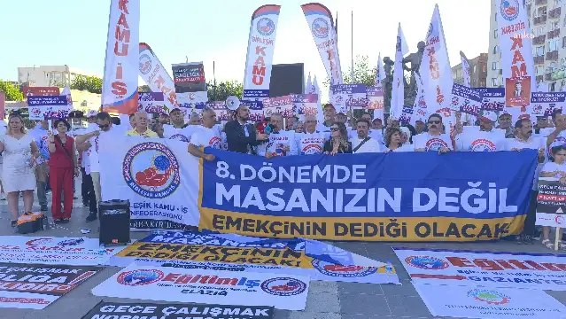 Birleşik Kamu-İş Konfederasyonu Genel Başkanı: Yalnız bırakılan tüm kamu emekçilerinin masada sesi olacağız
