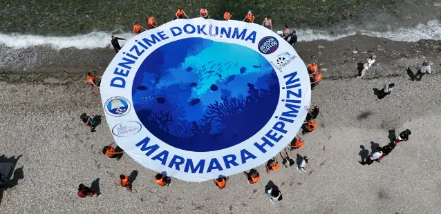 Mudanya'dan çağrı: Denizimize dokunma, Marmara hepimizin