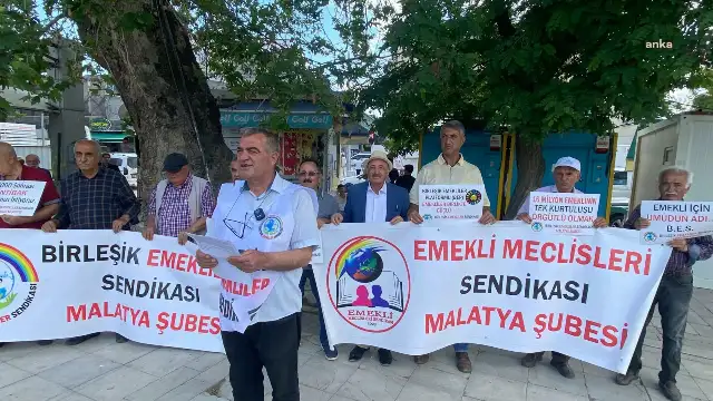 Malatya'da emekliler: Bayram günleri dert, hüzün çaresizlik günleri olmuş artık