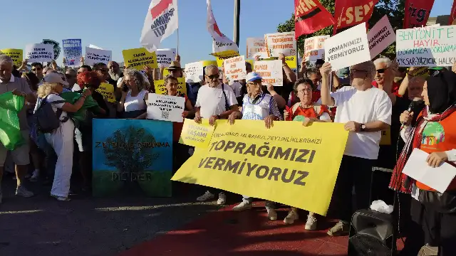 “Toprağımızı Vermeyeceğiz” Kampanya Grubu: İşgal, talan ve sömürü yasasını geri çektireceğiz