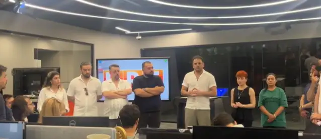 KRT'de iş bırakma eylemi devam ediyor