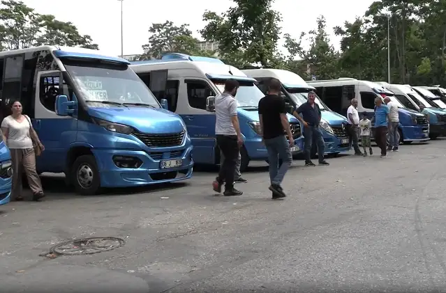 Gelen akaryakıt zamlarına, minübüs esnafından tepki