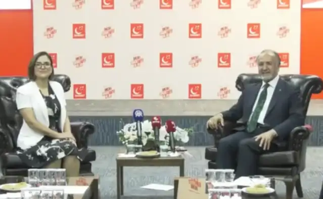 DEM Parti'den Saadet Partisi'ne bayram ziyareti