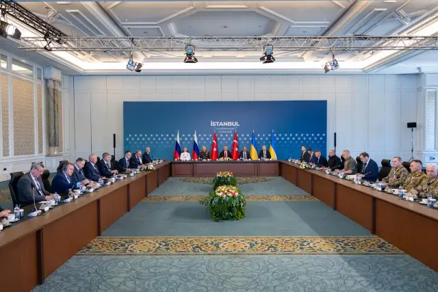 İstanbul'da yapılan Türkiye- Rusya- Ukrayna görüşmeleri sona erdi