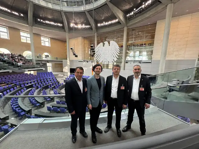 Başkan Tutdere Berlin’de Uluslararası Temaslarda Bulundu