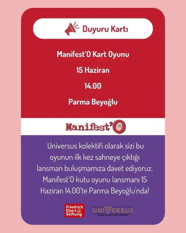 İşçi haklarının daha iyi öğretilmesi için hazırlanan kutu oyunu: Manifest’O’