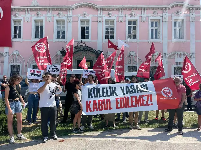 TİP İzmir İl Örgütü: 10 gün çalışma 1 gün izin köleliktir