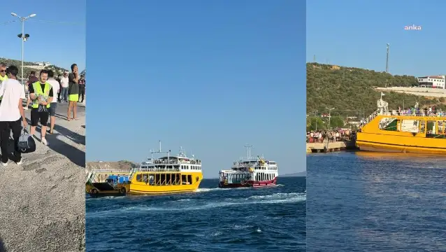 Marmara Adası'ndan Tekirdağ'a seyir halindeki feribotta yangın ile ilişkin 207 yolcunun tahliye edildiği açıklandı
