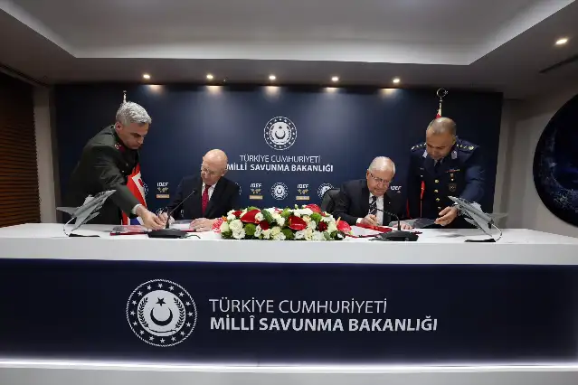 Türkiye ile Birleşik Krallık arasında "Eurofighter" mutabakat zaptı imzalandı