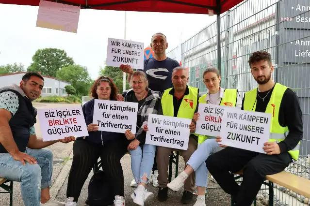 BİRTAT Döner işçilerinin grevi sürüyor