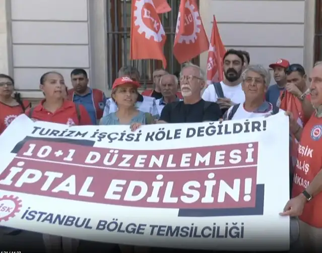 DİSK'ten 'hafta tatili' protestosu: Dinlenme hakkı pazarlık konusu yapılamaz