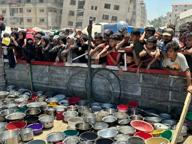 Gazze'de açlık krizi: Bin yetişkin hastanelik