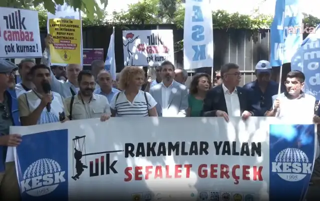 KESK: Ülkeyi yönetenler bunca yoksulluğa, sefalete rağmen emeği ile geçim mücadelesi veren milyonları yok sayıyor