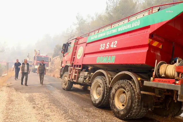 Mersin, Silifke'de orman yangını kontrol altına alındı