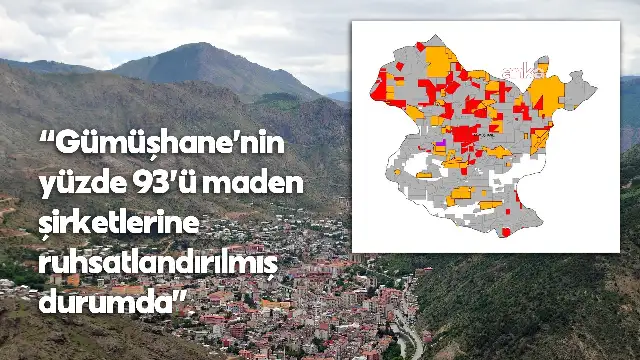 Polen Ekoloji Enstitüsü Eş Başkanı Yıldız: Gümüşhane’nin yüzde 93’ü maden şirketlerine ruhsatlandırılmış durumda