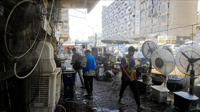 Irak'ta hava sıcakları 46 dereceyi buluyor