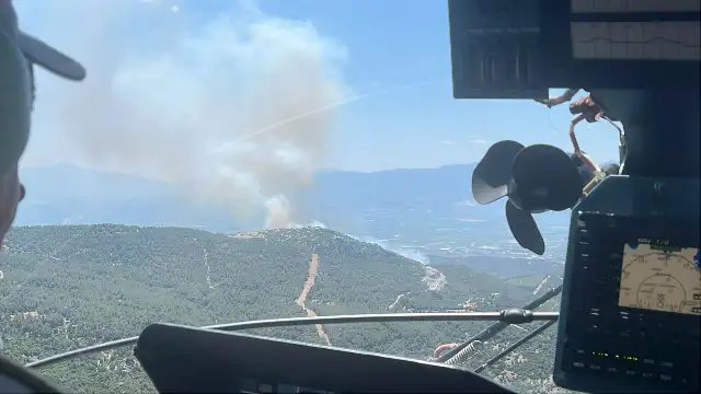 Manisa’da yeni orman yangını Saruhanlı’ya çıktı