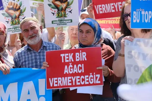Eskişehir'de madene karşı direniş